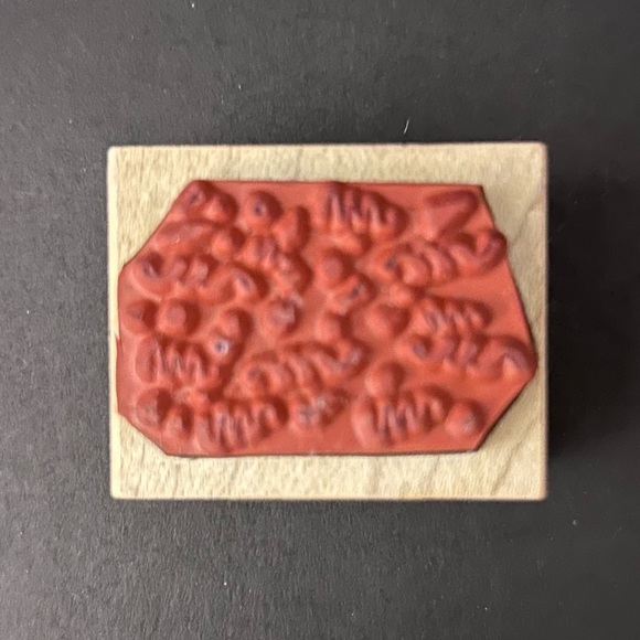 Lot of 2 Wood Stamps (Balloon Bunch, Confetti Fun) - Picture 5 of 6